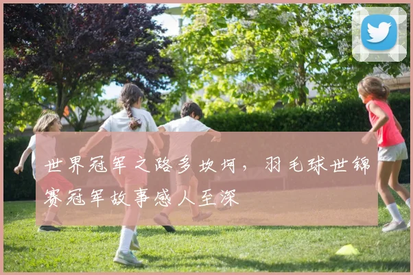 世界冠军之路多坎坷,羽毛球世锦赛冠军故事感人至深